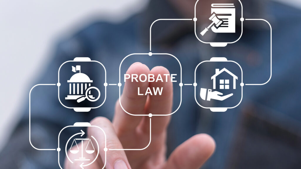 Legal documents and trust paperwork for New York estate plan