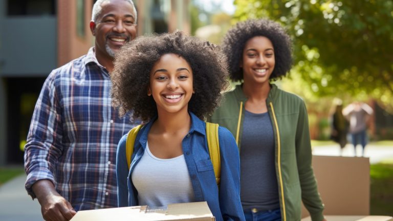 Parent signing healthcare proxy for college-bound student in New York